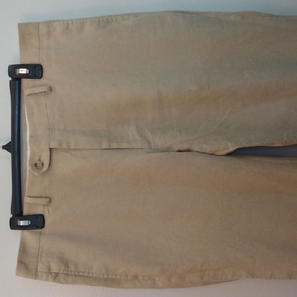 Pronto Uomo Platinum Tan Linen Summer/Beach Pants  36 - 30 - Picture 1 of 13